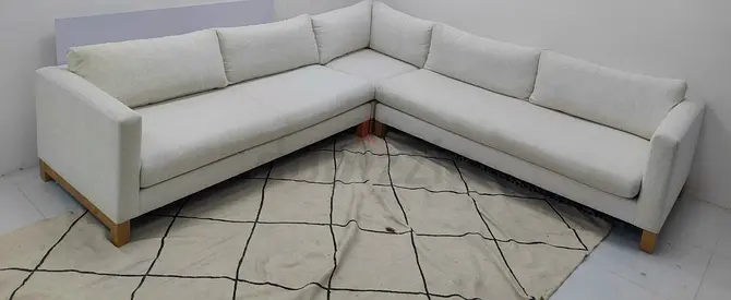 Amazing condition crate&barrel corner sofa