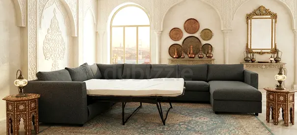 Spacious Living Room Sofa Bed – Stylish, comfortable and highly practical. Enjoy a large seating are