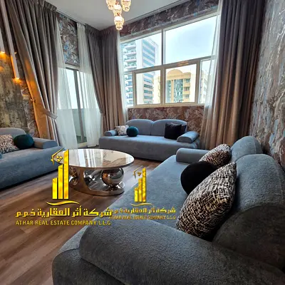 The most luxurious 1-BHK open view balcony, fully furnished, elegant furniture and a fully equipped kitchen with private parking and garden