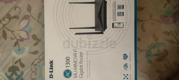 D-Link AC1300 MU-MIMO Wi-Fi Gigabit Router (Like New, Boxed)