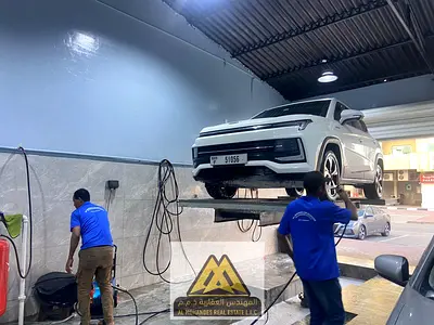 Excellent investment opportunity: Car wash for sale in Al Rashidiya 1, a vibrant, densely populated area with a steady monthly profit.