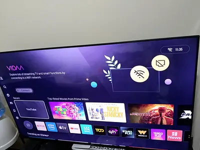 55-inch Smart LED TV (VIDAA) - Good Working Condition