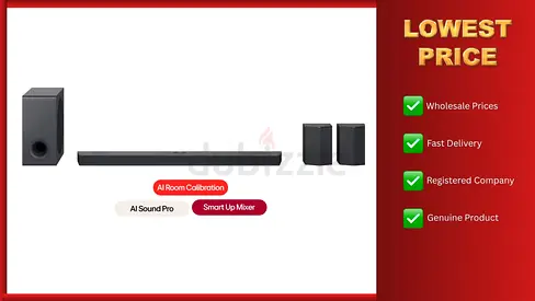 LG Soundbar 9.1.5ch S95QR Dolby Atmos 810W Brand New