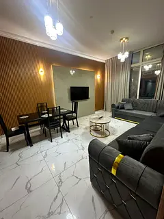 Furnished 2BR with gym, pool & free parking, all bills included, sea view, prime location and attrac