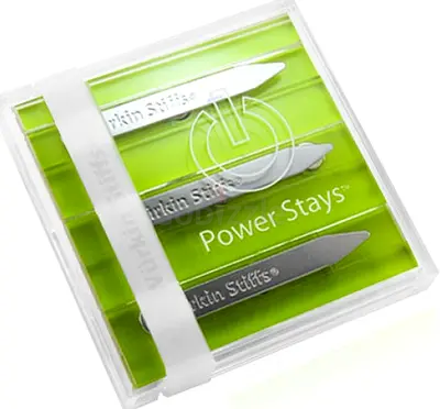 Set of Magnetic Collar Stays with Power Stays (6 pairs)