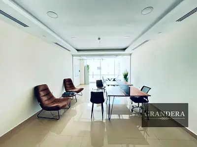 Furnished Office | Glass Partitioned | Business Bay