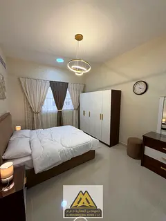 Furnished one-bedroom apartment for monthly rent in Al Jurf 2, Ajman Second tenant | VIP furnishings