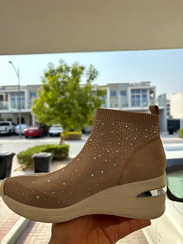 BRAND NEW Dune London Pink Crystal Boots - EUR 39-40