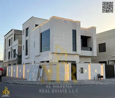 فيلا كورنر مودرن بالياسمين مقابل حديقة | طابقان وروف | 6 غرف نوم ماستر | تشطيبات عصرية | السعر شامل كهرباء ومياه ومكيفات | موقع مميز