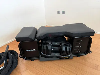 PRIMAL PSWB5000 Premium HIIT Bench Package – Full Gym Setu