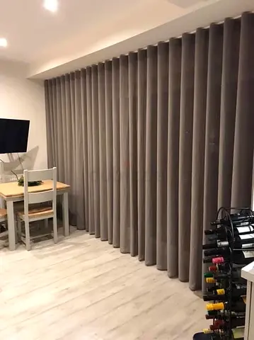Full-length Grey Velvet Curtains — Brand New, Ready to Install