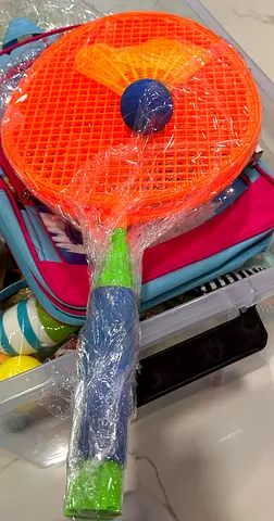 Kids Beach shuttle Set with Shuttlecock set  New