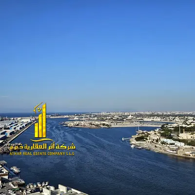 Luxury two-bedroom furnished apartment for annual rent in Ajman - Al Rashidiya 1 - Oasis Towers - High-end finishes and prime location