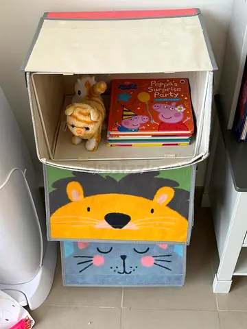 3-Piece Kids Toy Storage Organizer