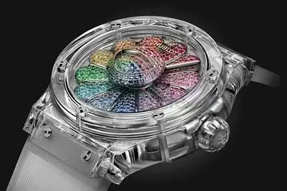 Hublot Classic Fusion Takashi Murakami Sapphire Rainbow