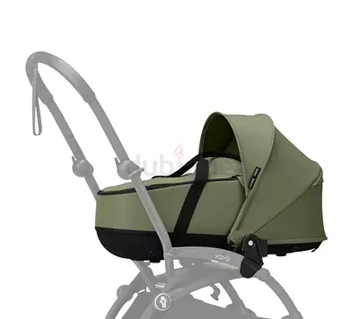 Green Carrycot / Bassinet for YOYO3 Stroller - Good Condition