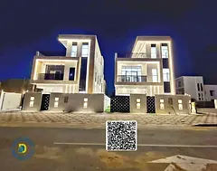 Modern villa with 5BR, roof ,and pool in Al Bahia. Freehold. Bank financing