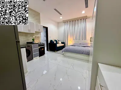 Studio Apartment Ajman, Al Nuaimiya 2 Al Nuaimiya Street The street separating Ajman and Sharjah Near Al Sannara Roundabout Opposite Indian Model Scho