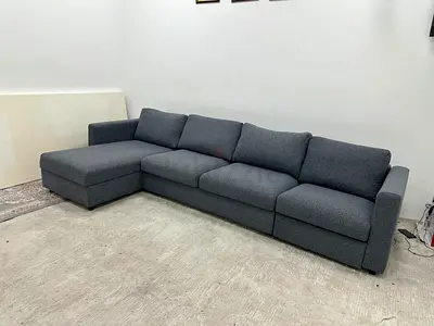 As like new condition Ikea vimle lshape sofabed under storage