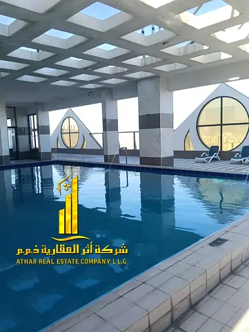 ✨ أفخم وأرقى شقة غرفة وصالة للإيجار الشهري في برج الساعة مع جيم ومسبح وباركن مجاني ✨ استمتع بأجواء الرفاهية والخدامات القريبه  شقة غرفة وصالة مفروشة ب