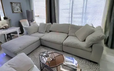 Marina home model linen luscious feather 🪶 sofa