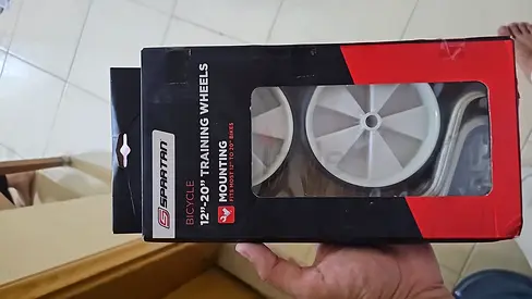 Bicycle support trainning wheels
