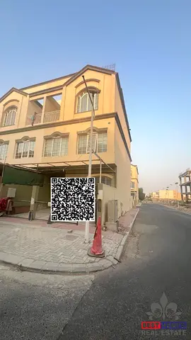 Empty Corner Town house Villa 3 Bedrooms in Ajman Uptown for Sale