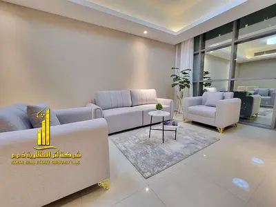 Luxury one-bedroom apartment in Ajman - Al Rashidiya 1 - Gulfa Tower - furnished with hotel-style furniture for monthly rent