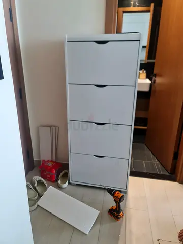 MDF 4-Drawer shoes rack available brand