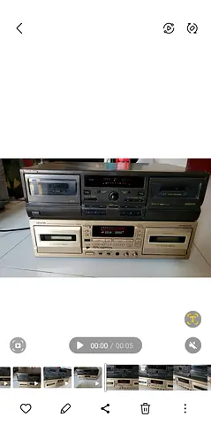 DENON TECHNICS CASETE PLAYERS (READ DISCRIPTION)
