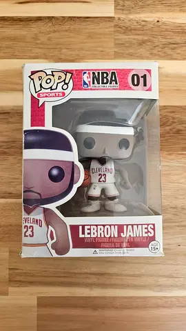 Funko Pop! NBA LeBron James #01 (Cleveland) - Mint In Box