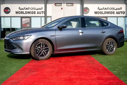 BYD QIN PLUS PHEV LUXURY 2026 Grey GCC Showroom