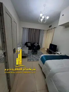🏡 Golden Opportunity! The most luxurious, fully furnished studio for monthly rent in Al Jurf Yasm