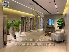 For rent in Al Jurf 3, Ajman (first row): a one-bedroom apartment with a living room, balcony, two b