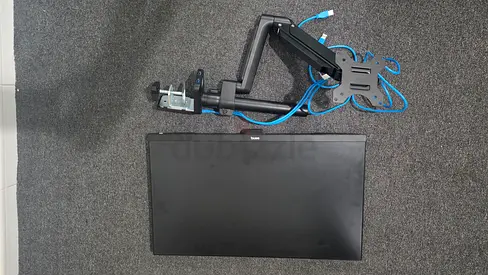 BenQ 24-inch LED Monitor + Monitor arm
