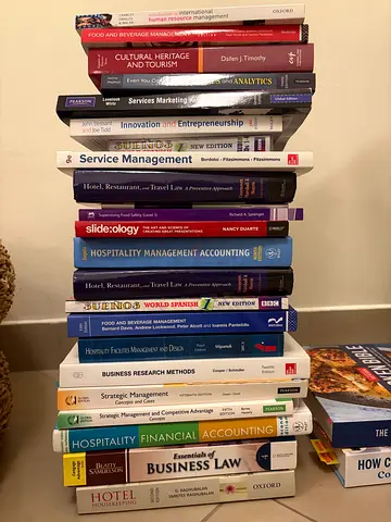 Hospitality & Business books for sale