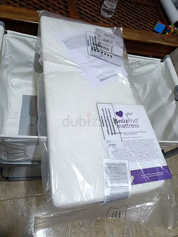SnuzPod mattress (new, sealed) for bedside crib / co-sleeper