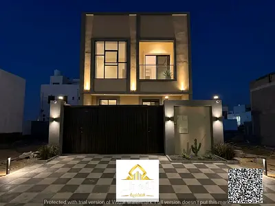 Modern 5-bedroom villa for sale in Al Zahia | Luxurious custom finishing | Freehold ownership for all nationalities | Registration and ownership fees