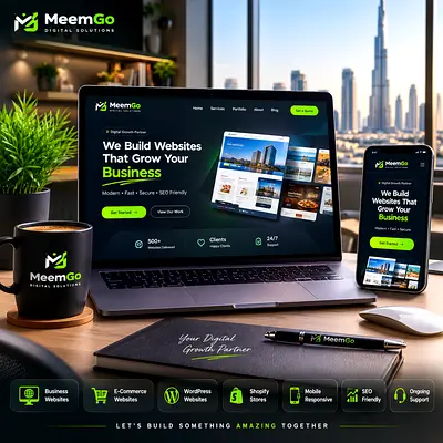 Professional Website Design Dubai UAE | Shopify, WordPress & Business Website | 499 AED