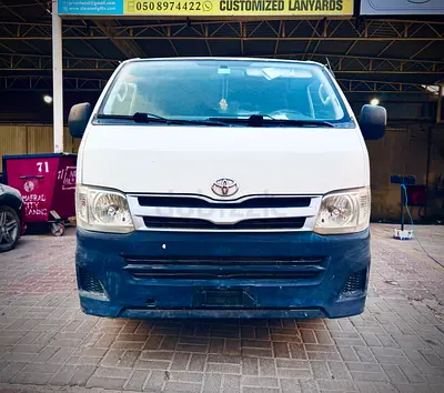 Toyota Hiace Panel Van 2013 GCC Specs