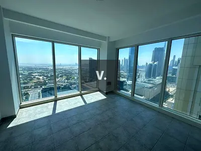 Free DEWA And AC |Amazing Views | Corner Unit