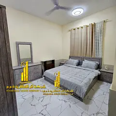 Luxury apartment, second tenant. One bedroom and living room with an open view. Ajman, Al Jurf 2. Fu