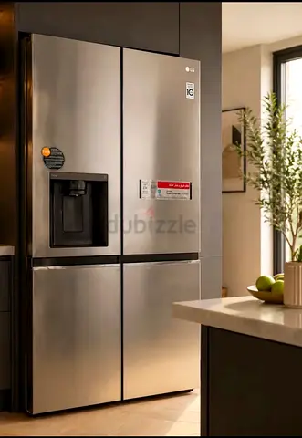 LG 4-Door French Door Refrigerator with Water Dispenser