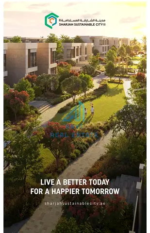 3BR MID TOWNHOUSE SHARJAH SUSTAINABLE CITY II