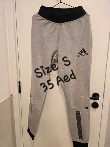 Adidas grey joggers sweatpants size S