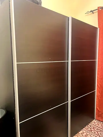 Bedroom set - Bed, wardrobe & mirror storage