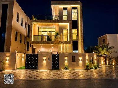 Luxury Villa for Sale in Al Bahia, Ajman | Private Pool | 5 Master Bedrooms