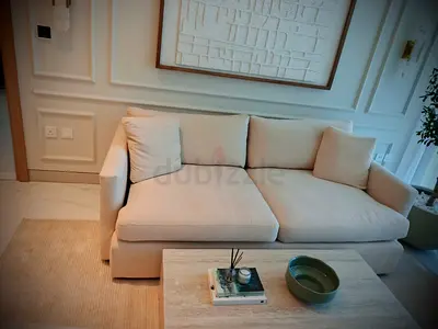 Like new condition crate&barrel 3 seater sofa