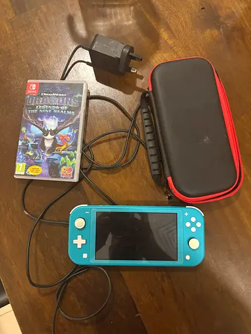 Turquoise Nintendo Switch lite for sale