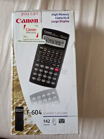 CANON SCIENTIFIC CALCULATOR F 604